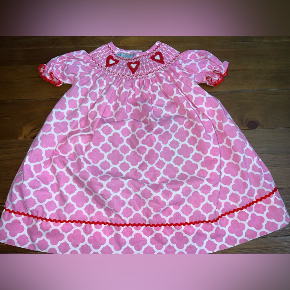 Smock Heart Dress